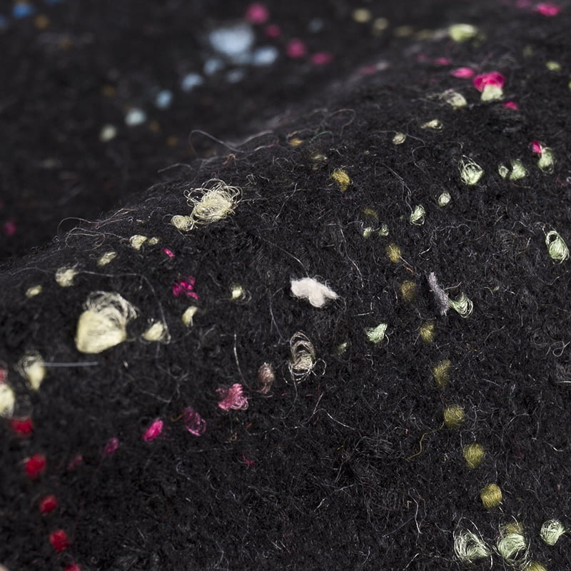 Snáth Lúb Ildathach Fabraic Tweedphána Fuinneog 2422