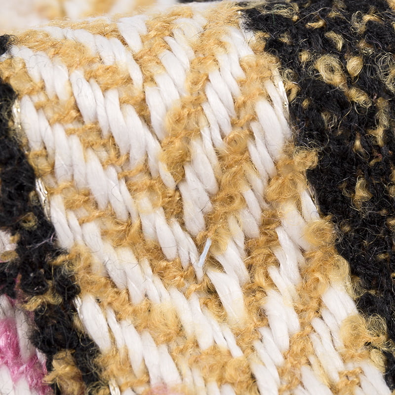 Fabraic Tweed Olann Sciathán Tiubh Jacquard 3120