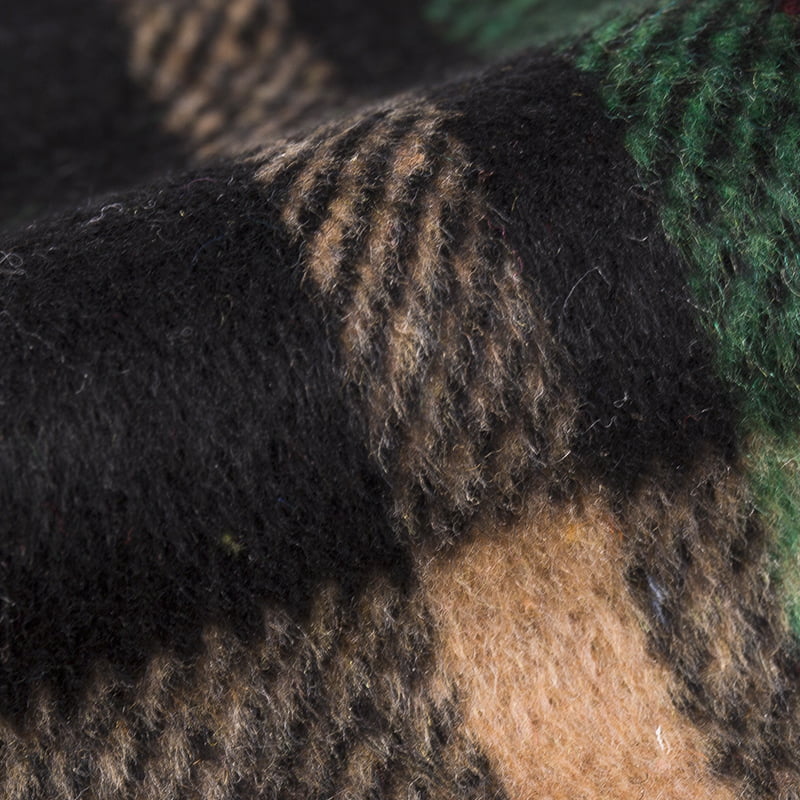 Plaid Scadán Seiceáil Jacquard Olann Tweed Fabraic 3294