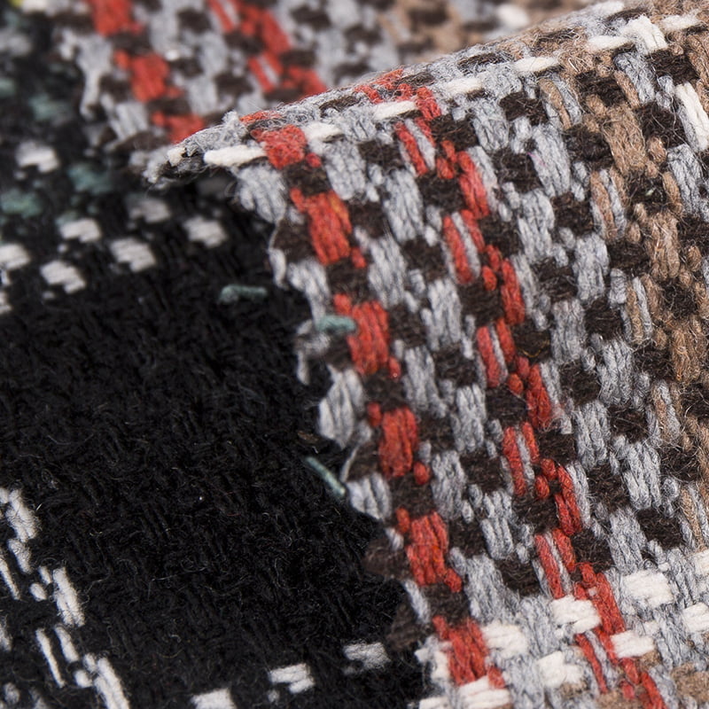 Fabraic Uigí Seiceála Boho Plaid Le haghaidh Gúna 3543