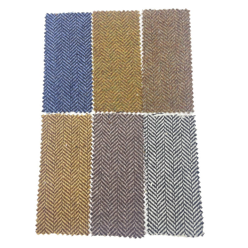 Ildathanna i bPátrún Clasaiceach cnámh an Scadán ar Fáil le hAghaidh Éadaí 3491