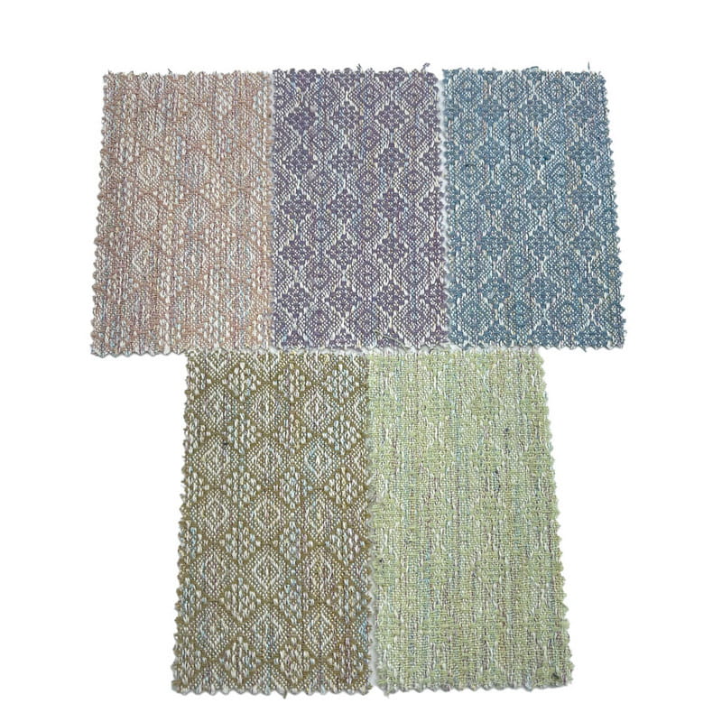 Fabraicí Tweed Curtain Olann Jacquard Cabhraithe Le haghaidh Gúnaí 3768